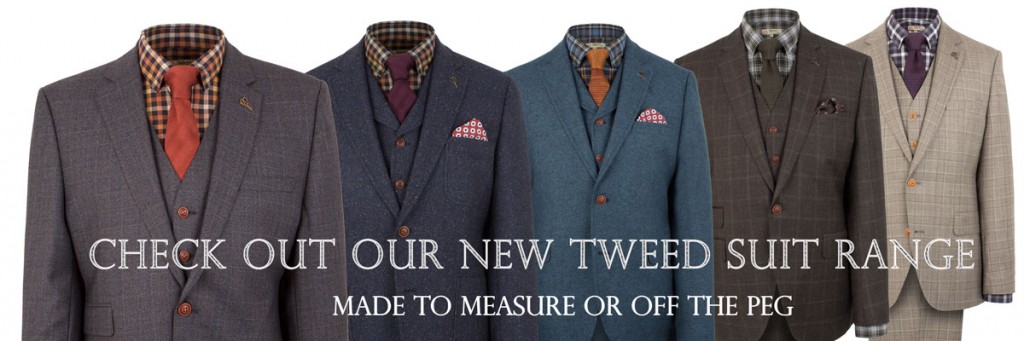 Check out our new Tweed Suit range