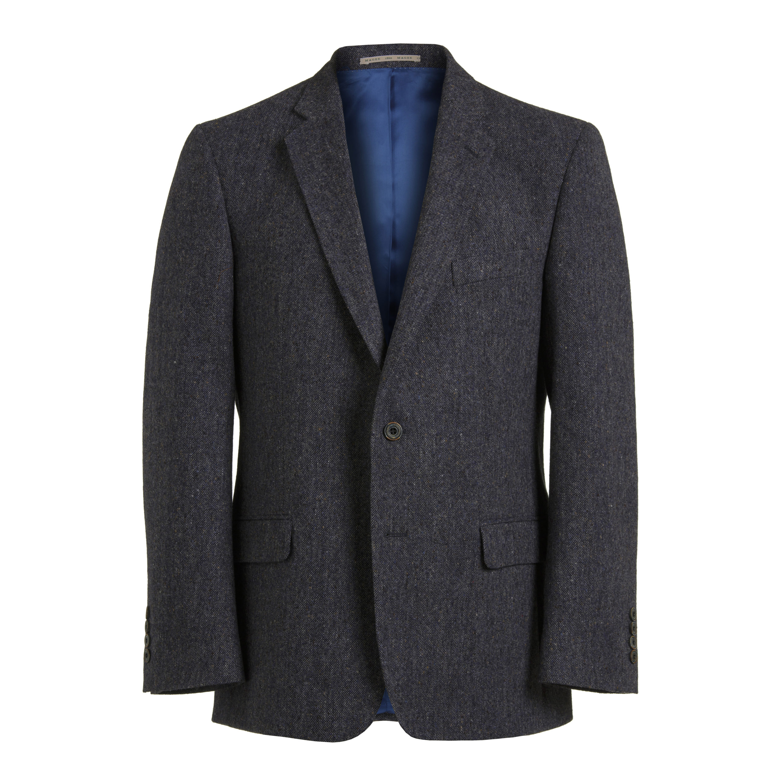 Blue Fleck Tweed Jacket - Tom Murphy's Formal and Menswear