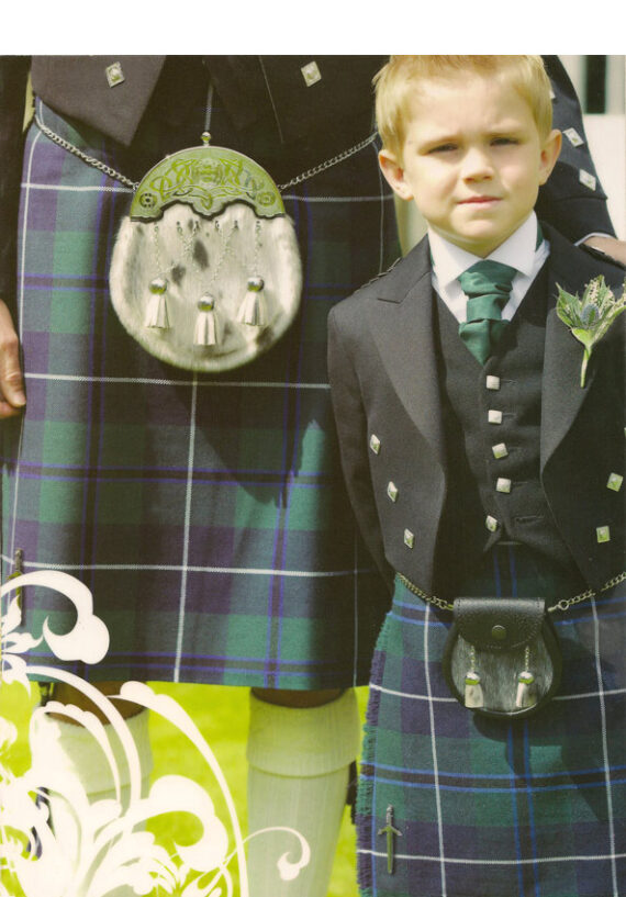 Prince Charlie Jacket with Modern Douglas Kilt