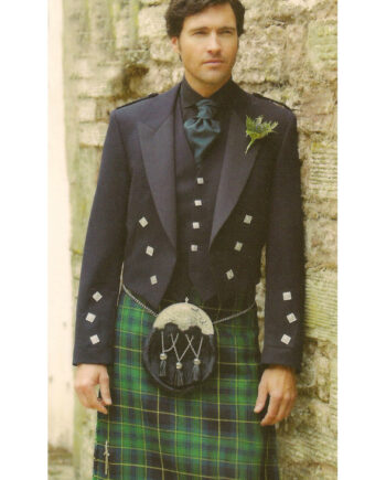 Prince Charlie Jacket with Pride of Ireland Kilt