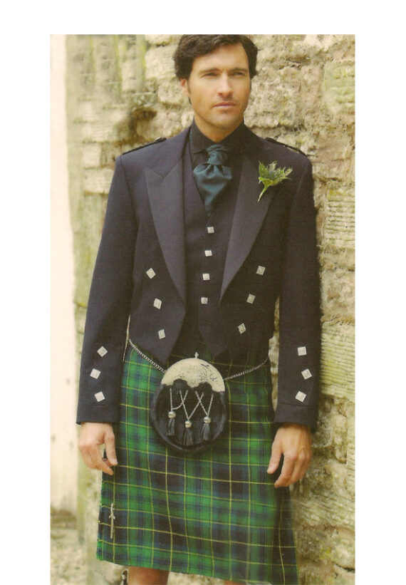 Prince Charlie Jacket with Pride of Ireland Kilt
