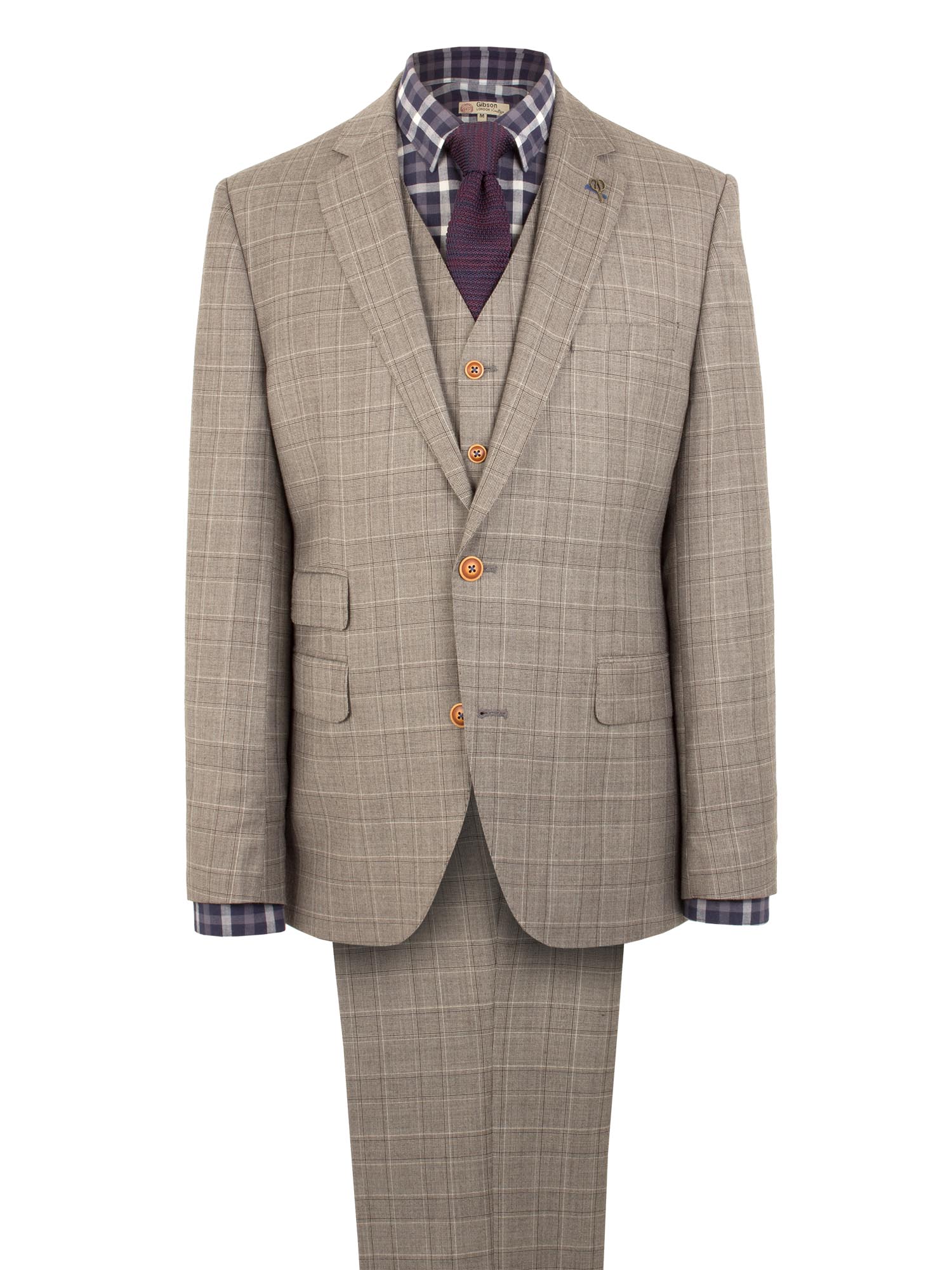Taupe Pick N Pick Suit