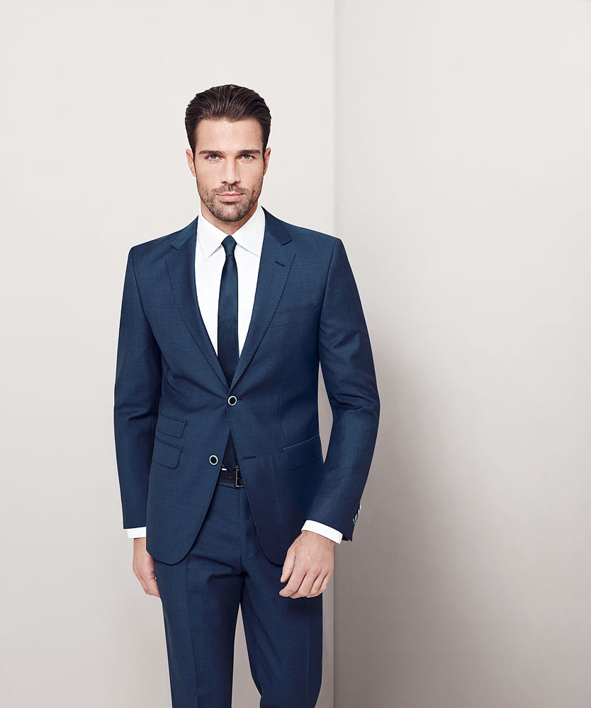 Blue Suit with Ticket Pocket - Tom Murphy's Formal and Menswear