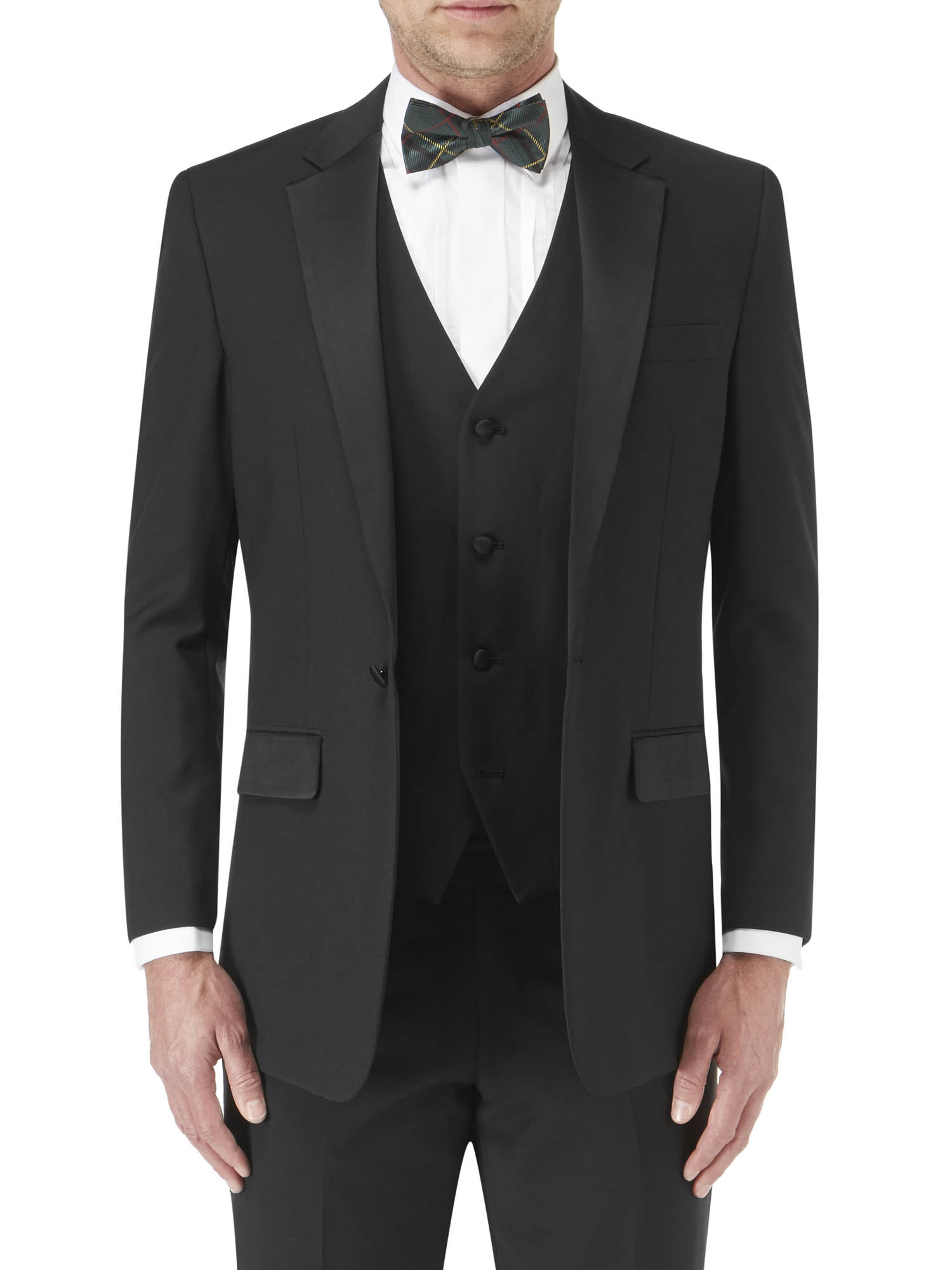 Latimer Dinner Suit Black 3 piece - Tom Murphy's Formal and Menswear