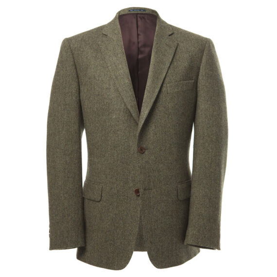 Green Pure Wool Herringbone Tom Murphy Menswear Magees 1866, Ireland_O1V1424.CR2