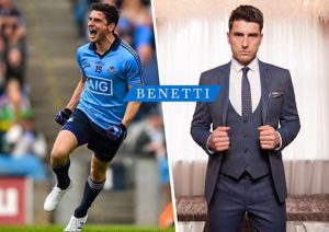Dublin GAA Team wear Benetti Suits