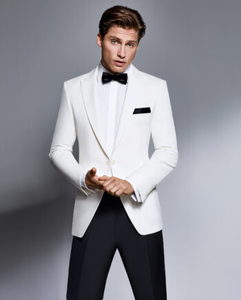 white tuxedo