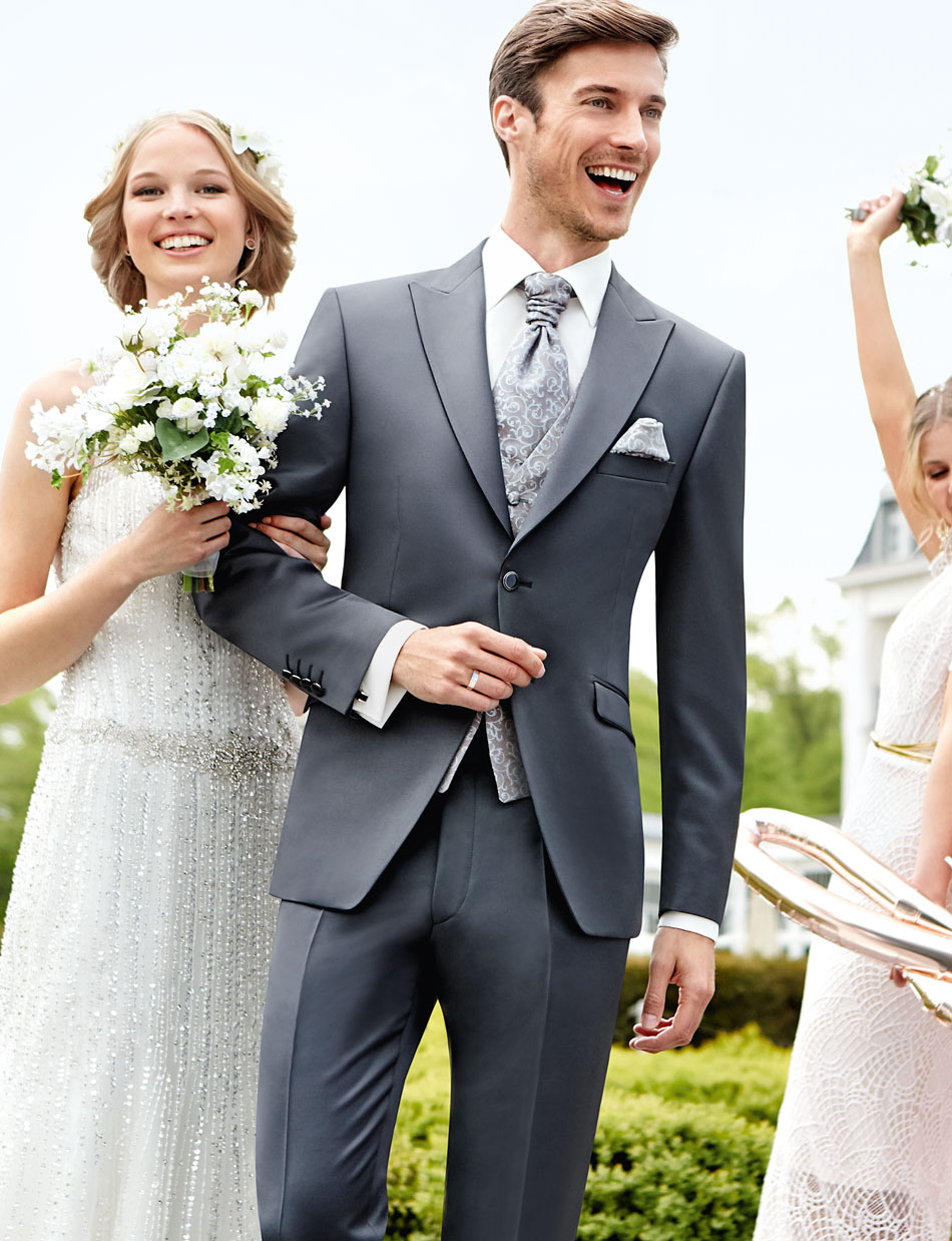 Elegant Pearl Blue Wedding Suit  Tom Murphy s Formal and 