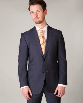 Blue Grey 2 piece suit