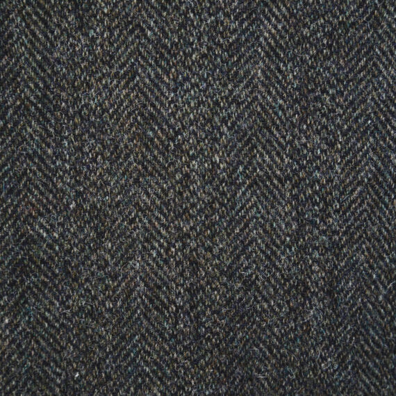 Charcoal Donegal Weave Tweed Blazer