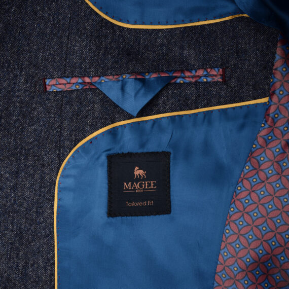 Blue Salt & Pepper Donegal Tweed 3 Piece Suit