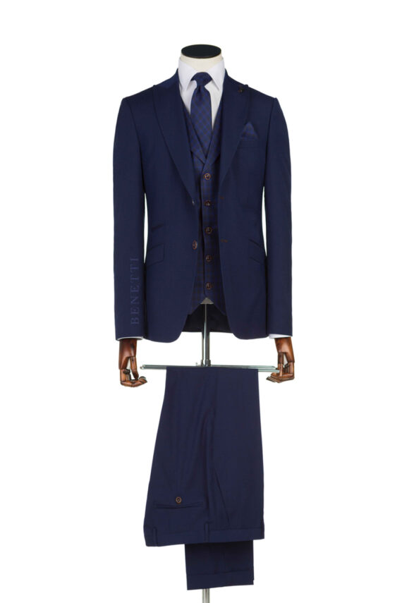 New Collection Navy 3 Piece Suit