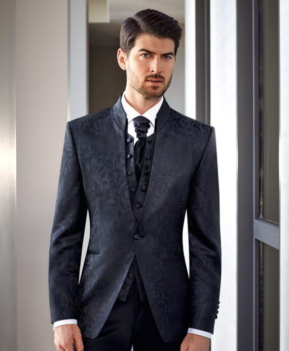 Prestige Jacquard 1 button 3 Piece Wedding Suit - Tom Murphy's Formal ...