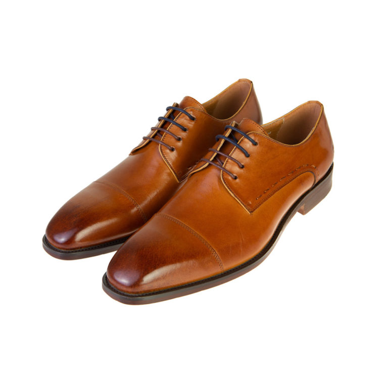 Arthur Cognac Shoe - Tom Murphy's Formal and Menswear