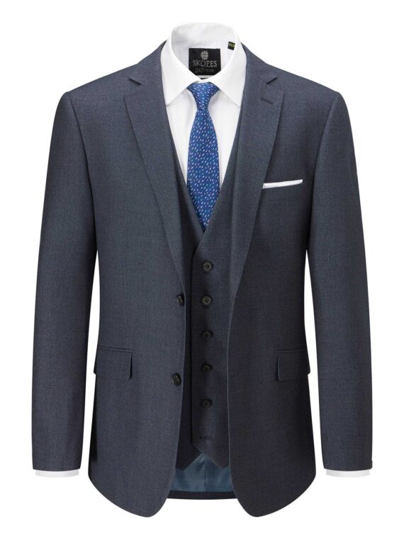 Harcourt Tailored Blue 3 Piece Suit