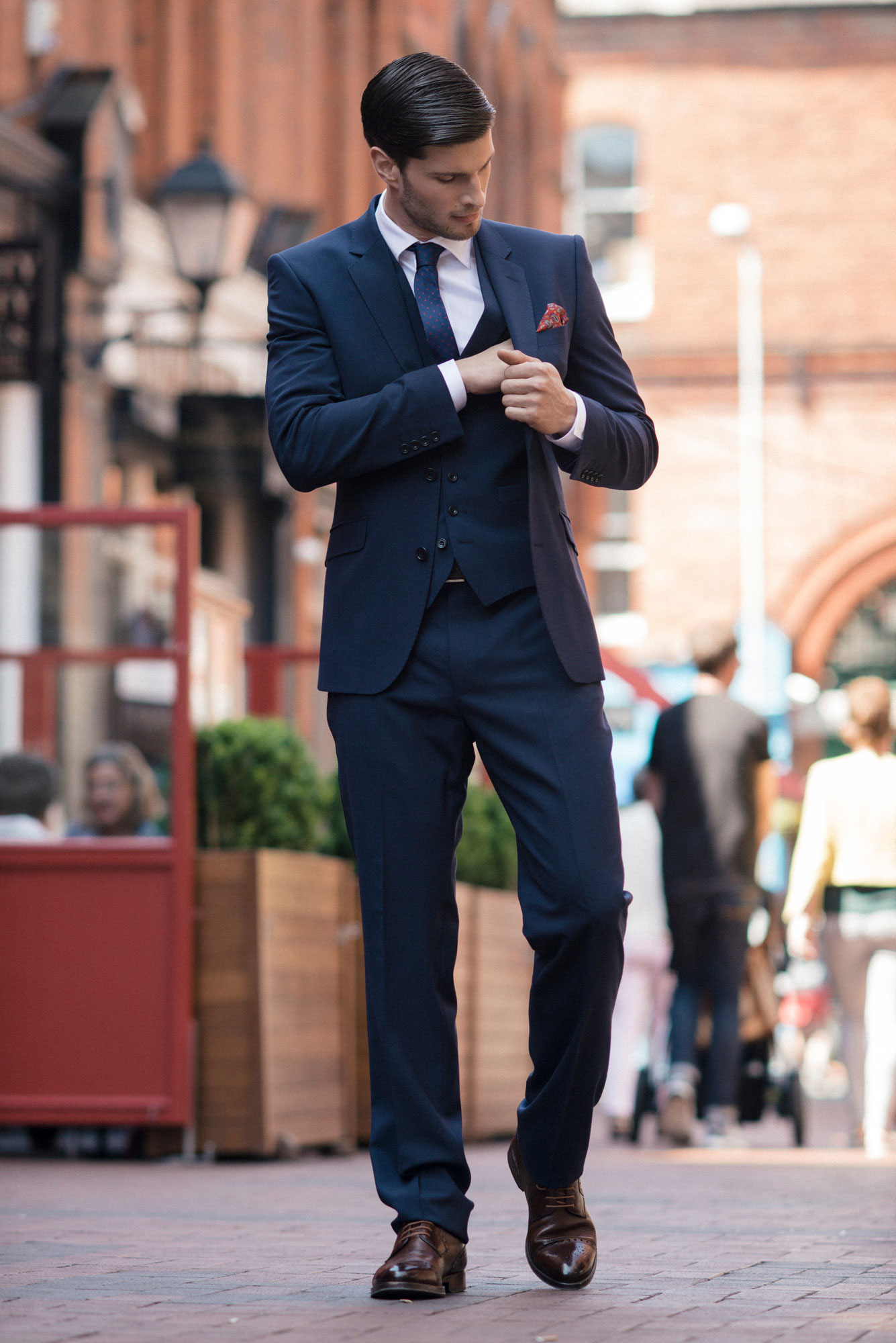 Navy Travel Mix & Match 3 Piece Suit - Tom Murphy's Formal and