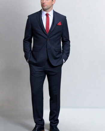 Charcoal Micro Check 3 Piece Suit