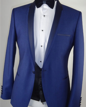 Blue Wedding Tuxedo Navy Lapel
