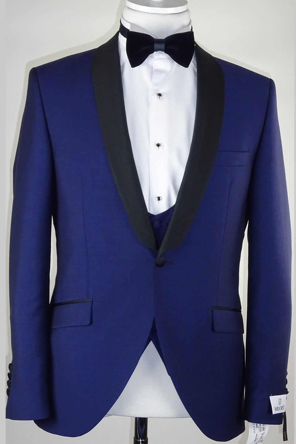 Casablanca 3 piece blue Tuxedo - Tom Murphy's Formal and Menswear