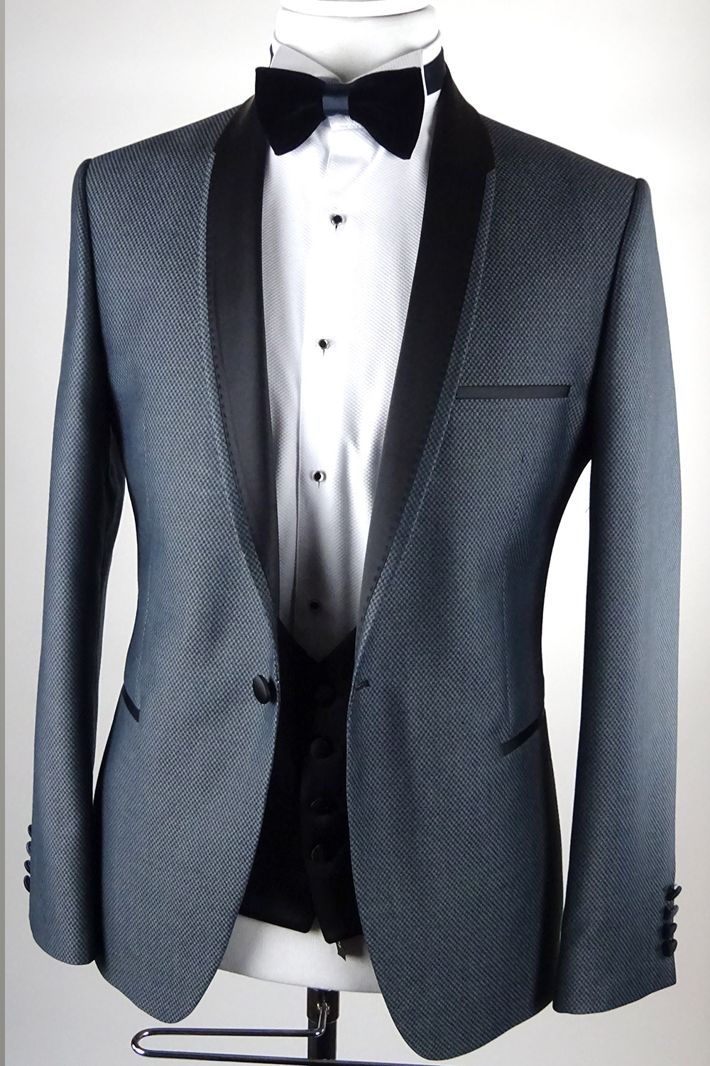 Grey Wedding Tuxedo 3 Piece - Tom Murphy's Formal and Menswear