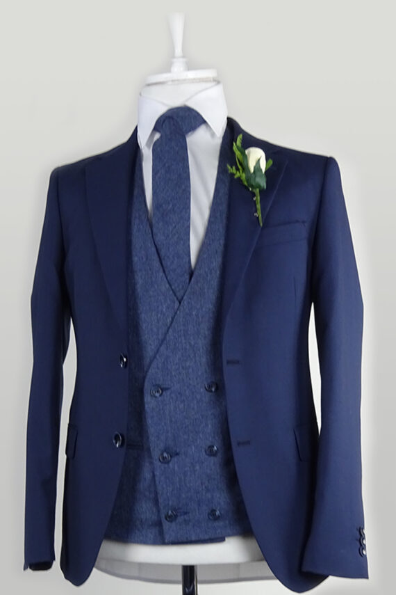 Navy Suit Light Blue Waistcoat/rental option 120 Euro - Tom Murphy's ...