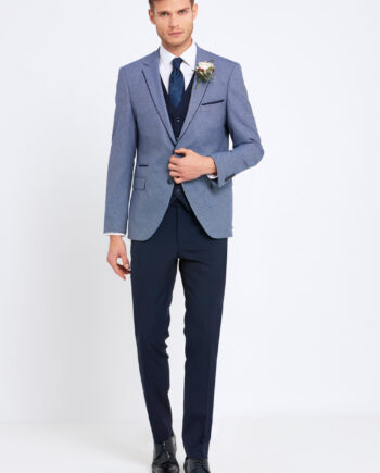 Alexander Blue 3 Piece Suit