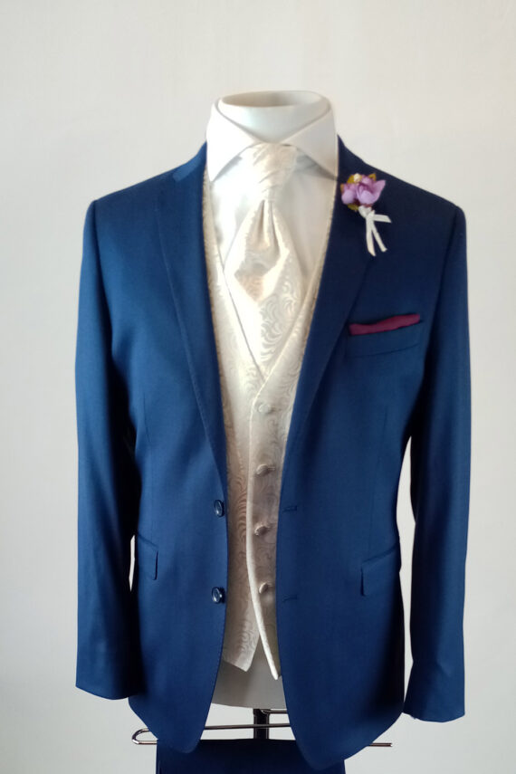 Oxford Blue 3 Piece Suit