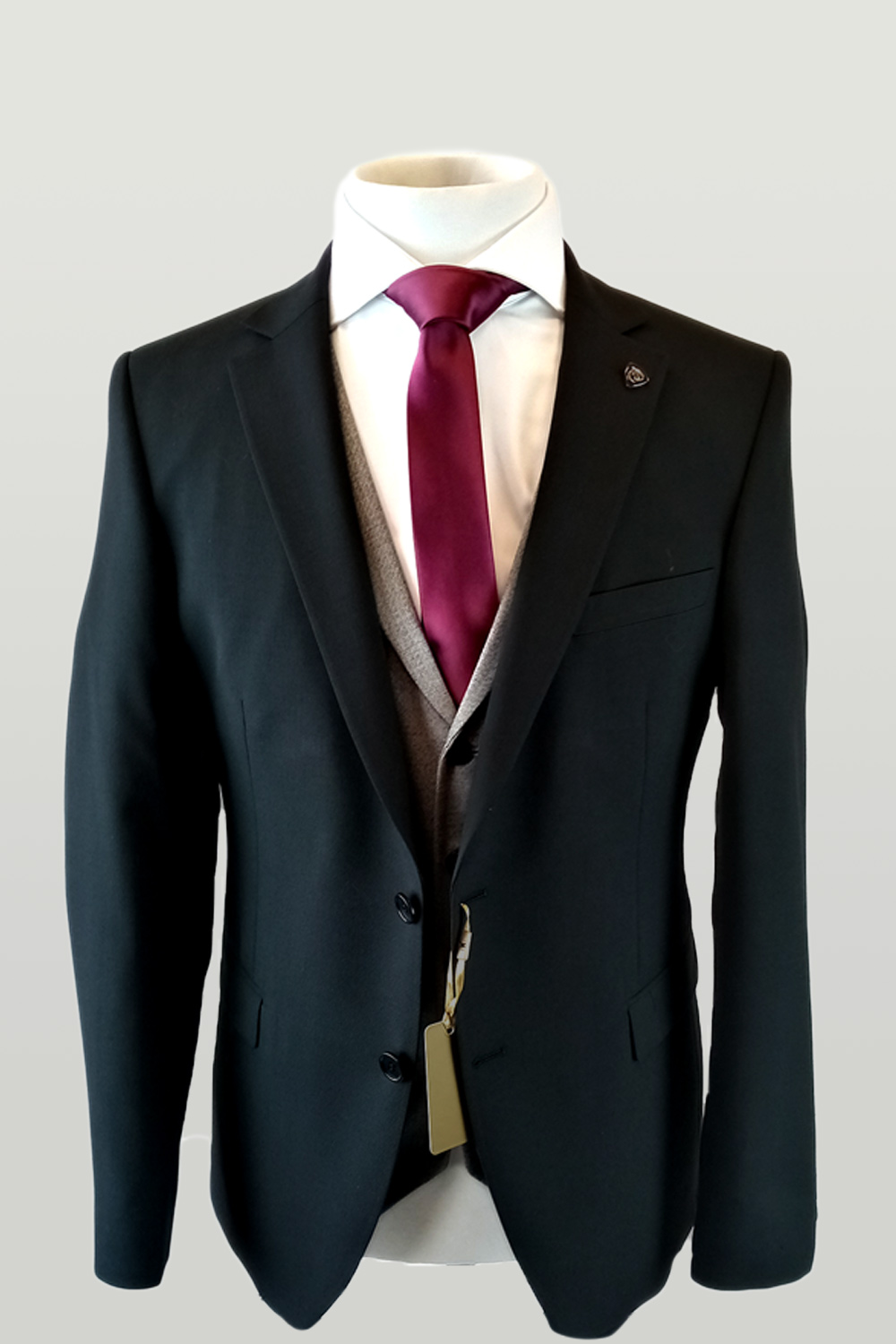 Benny Suit Light Grey Waistcoat - Tom Murphy's Formal and Menswear