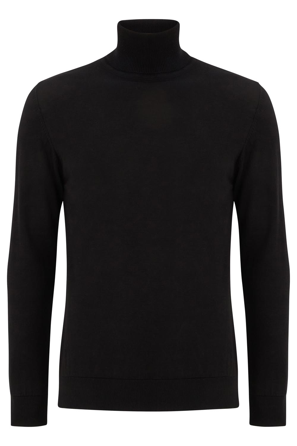 Dax Black Rollneck Sweater - Tom Murphy's Formal and Menswear