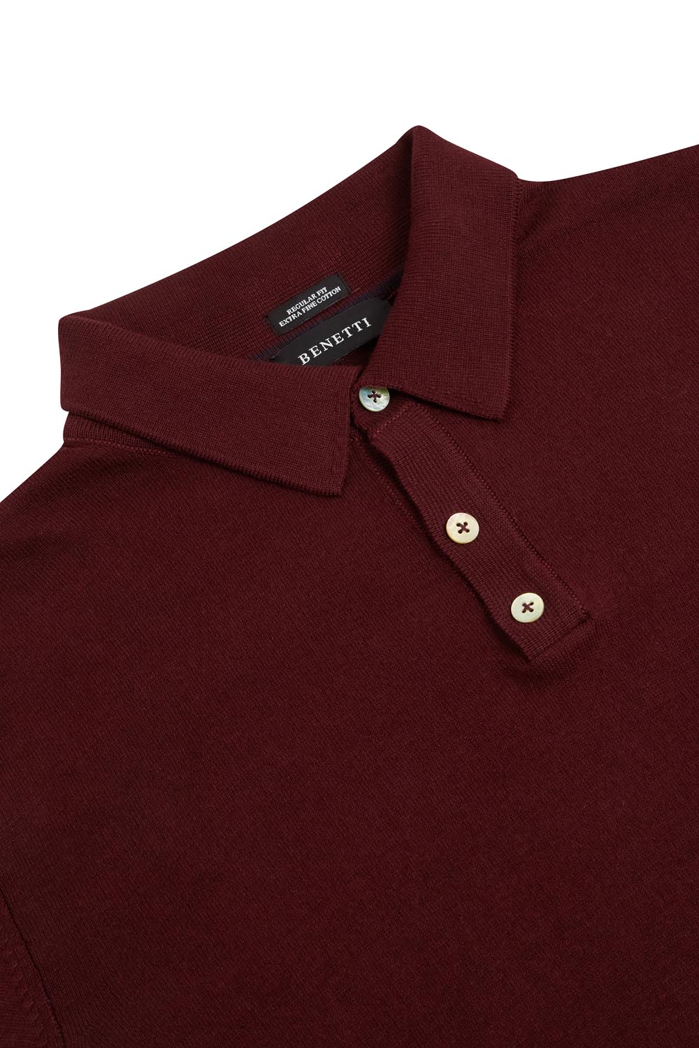 Geron Bordo Buttoned Sweater - Tom Murphy's Formal and Menswear