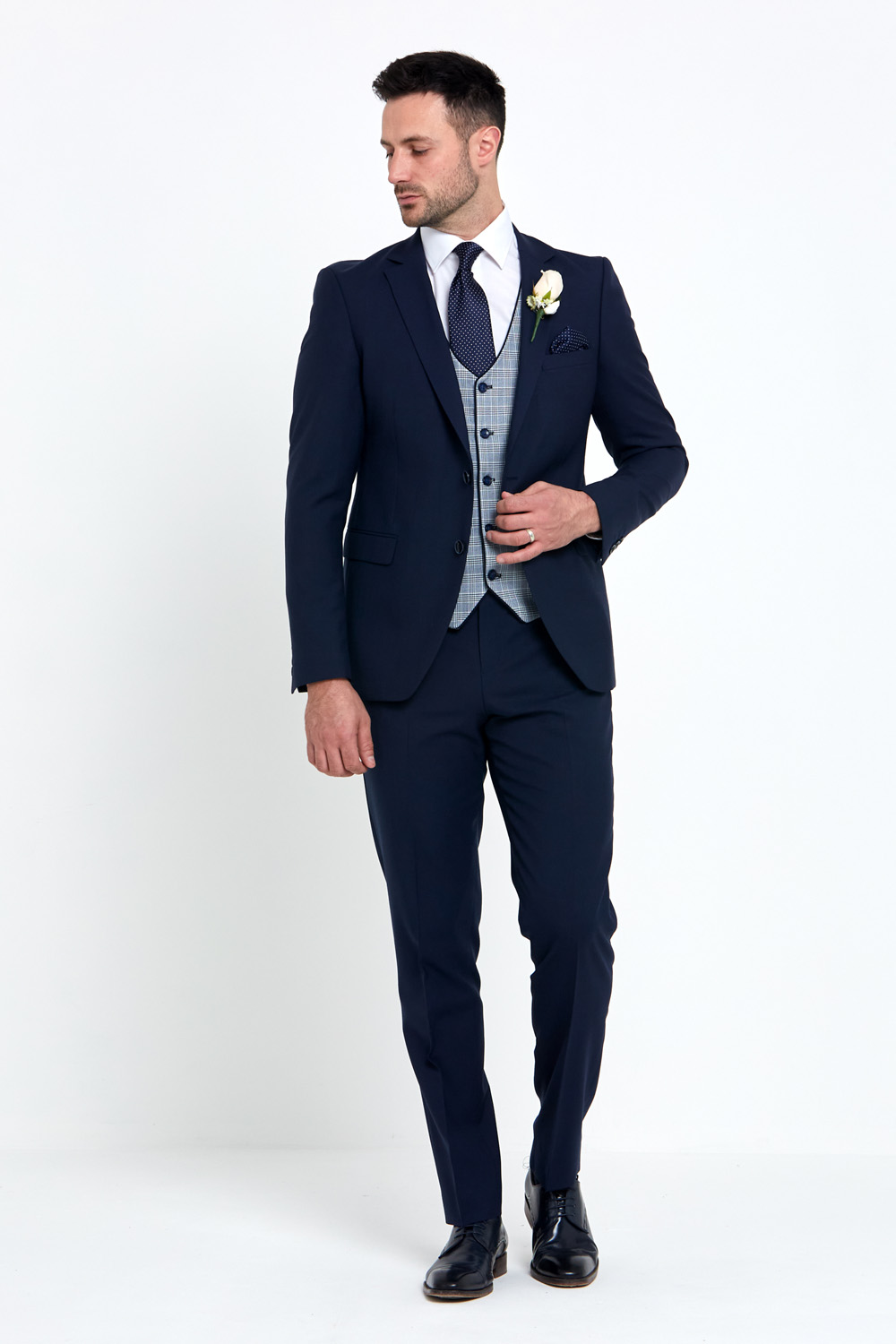 Raymond Navy 3 Piece Wedding Suit Tom Murphy's Formal