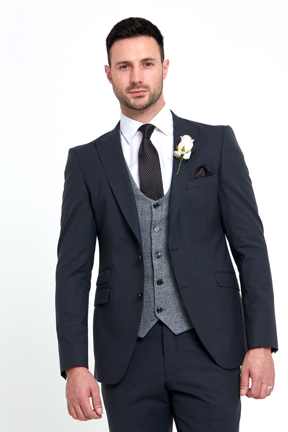 Regency Grey 3 Piece Wedding Suit - Tom Murphy's Formal and Menswear