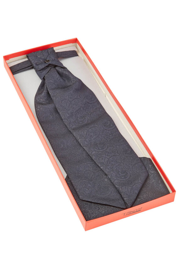 Black Floral pattern Cravat