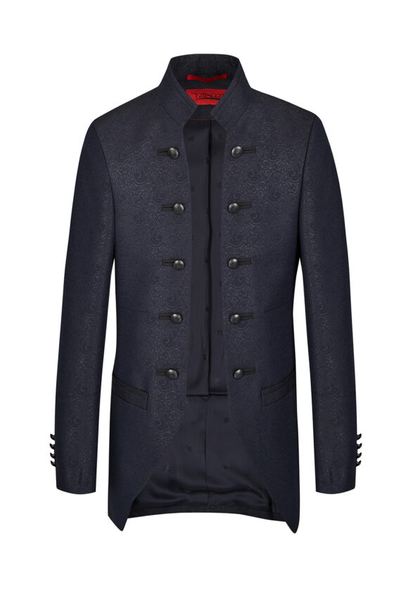 Royal Black full-length Jacket