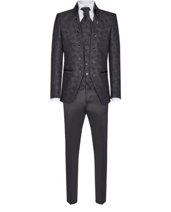 Royal Black 3 piece Suit