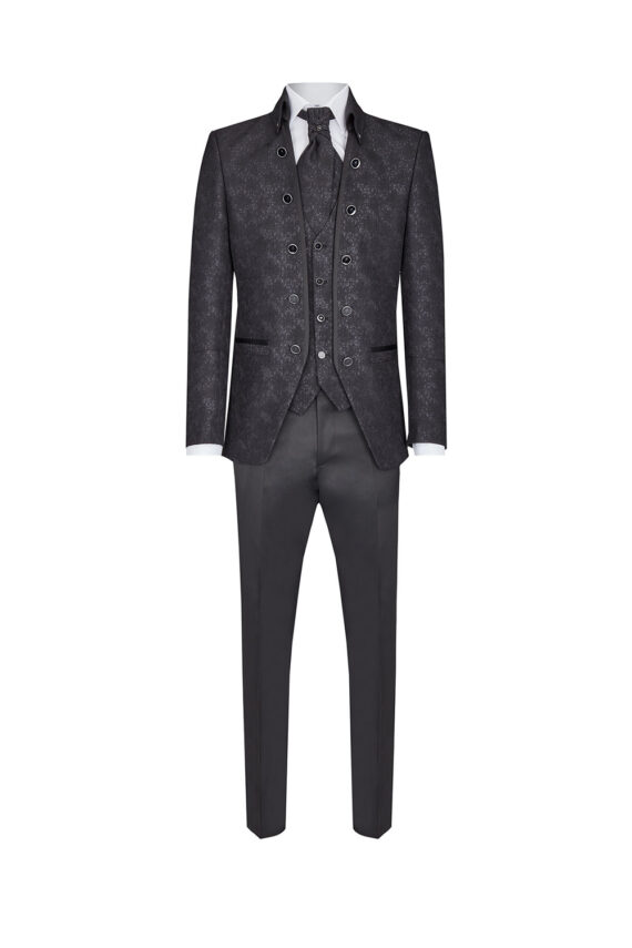 Royal Black 3 piece Suit