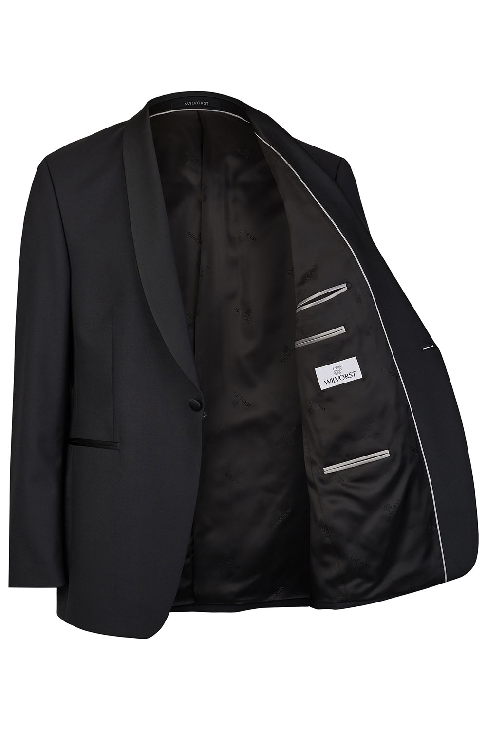 Black Smoking Slim line Tuxedo - Tom Murphy's Formal and Menswear