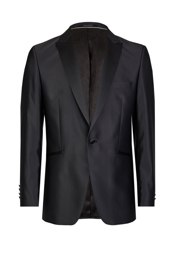 Black Sheen Slim Fit Tuxedo - Tom Murphy's Formal and Menswear