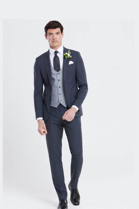 Jonny Grey 3 Piece Wedding Suit