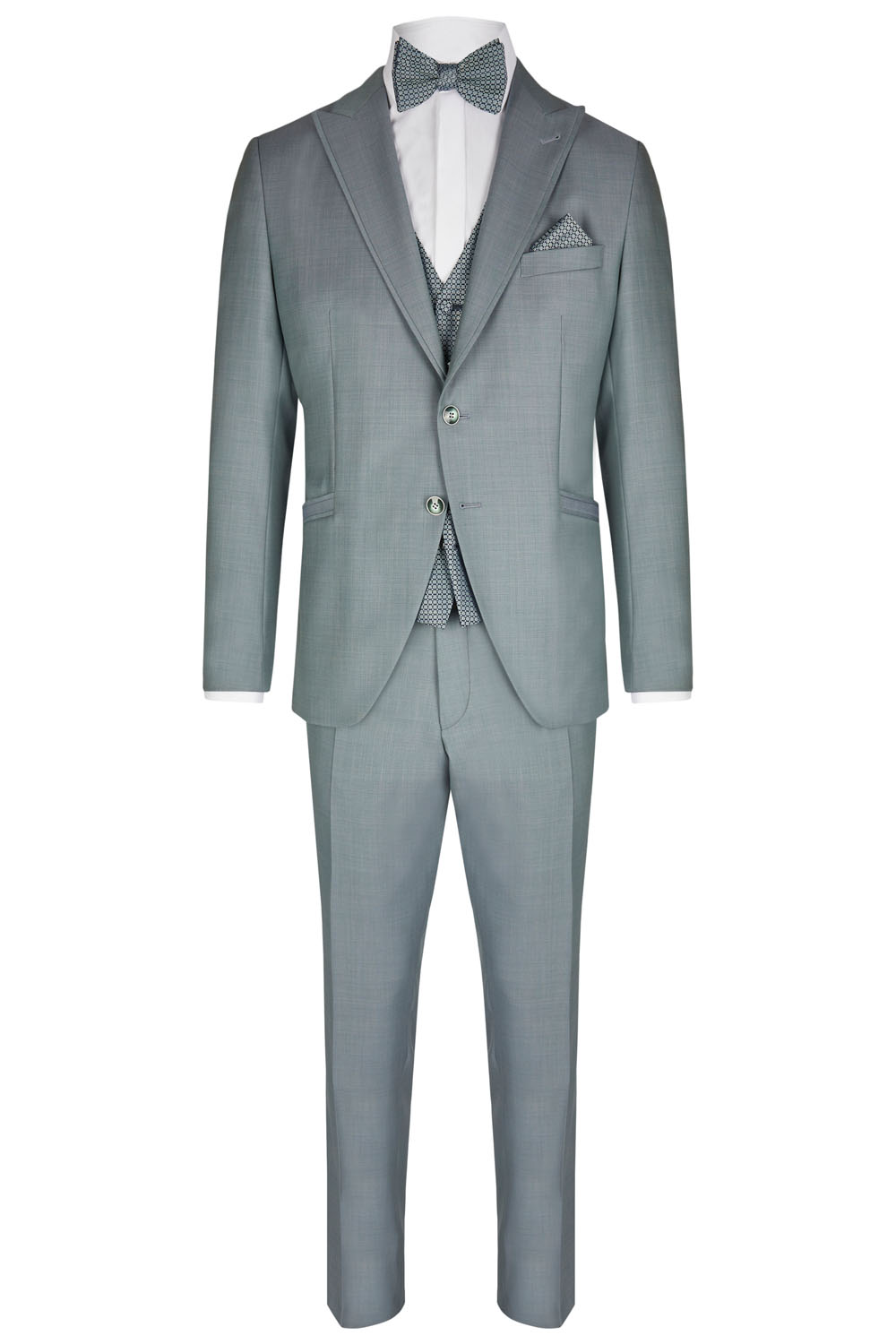 Blue Green 3 piece Wedding Suit - Tom Murphy's Formal and Menswear