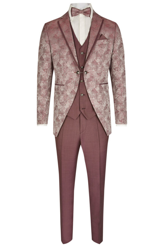 Brown 3 piece Wedding Suit