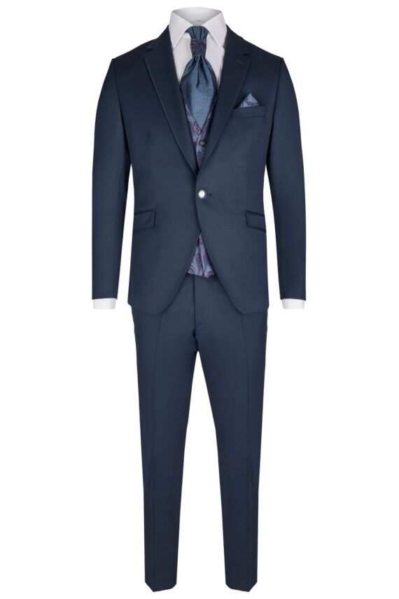 Midnight Blue 3 piece Wedding Suit