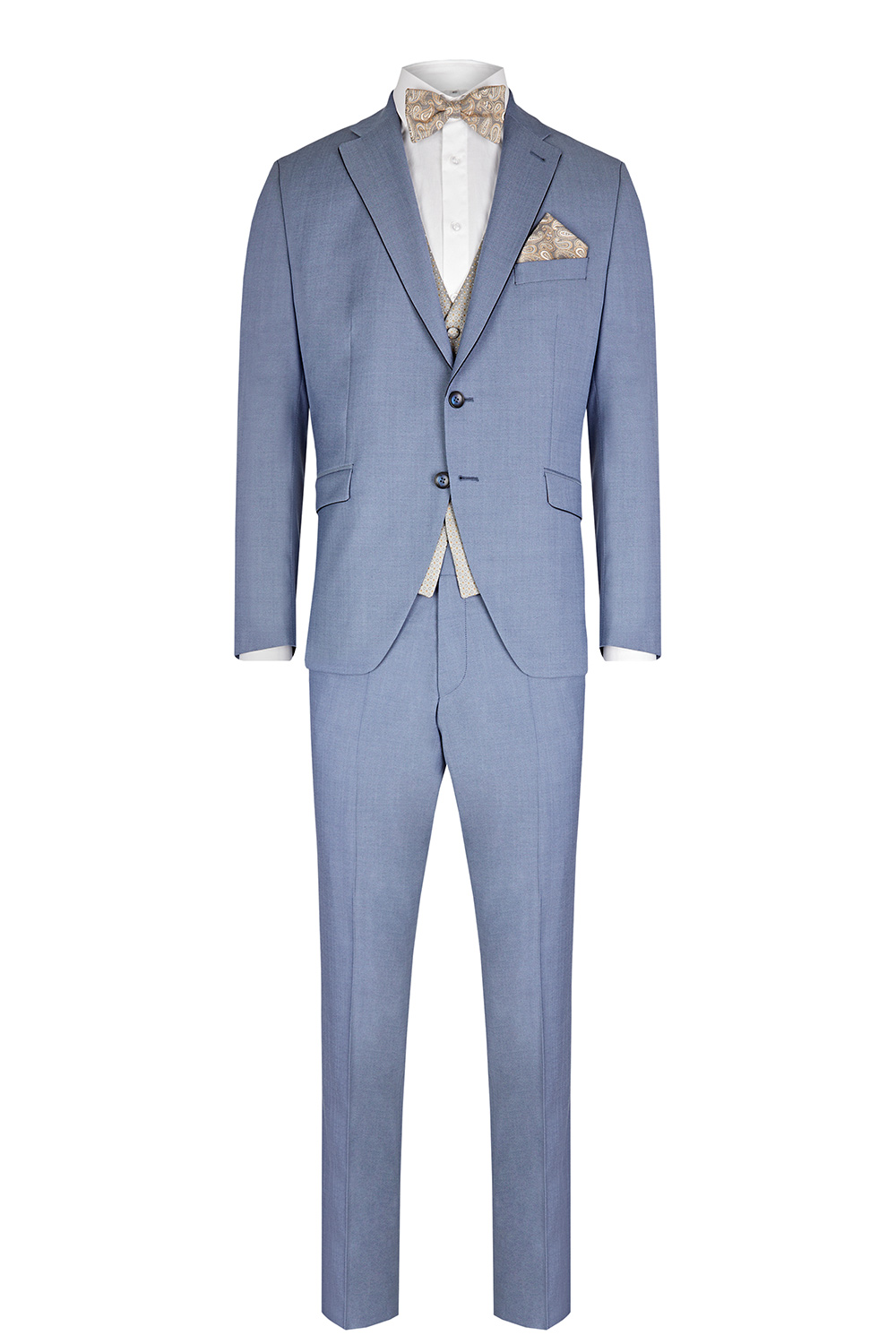 Blue 3 piece Wedding Suit - Tom Murphy's Formal and Menswear