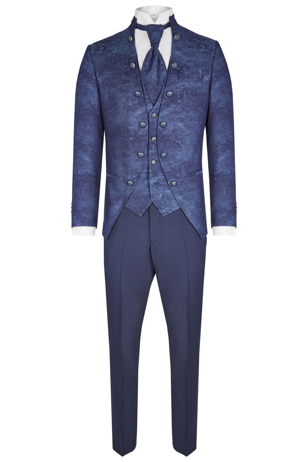 Deep Blue 3 piece Wedding Suit - Tom Murphy's Formal and Menswear