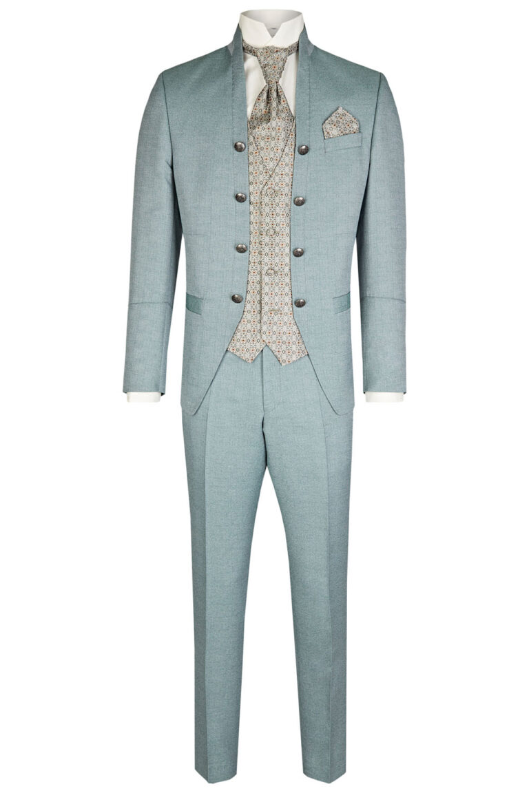 Eucalyptus Green 3 piece Wedding Suit - Tom Murphy's Formal and Menswear