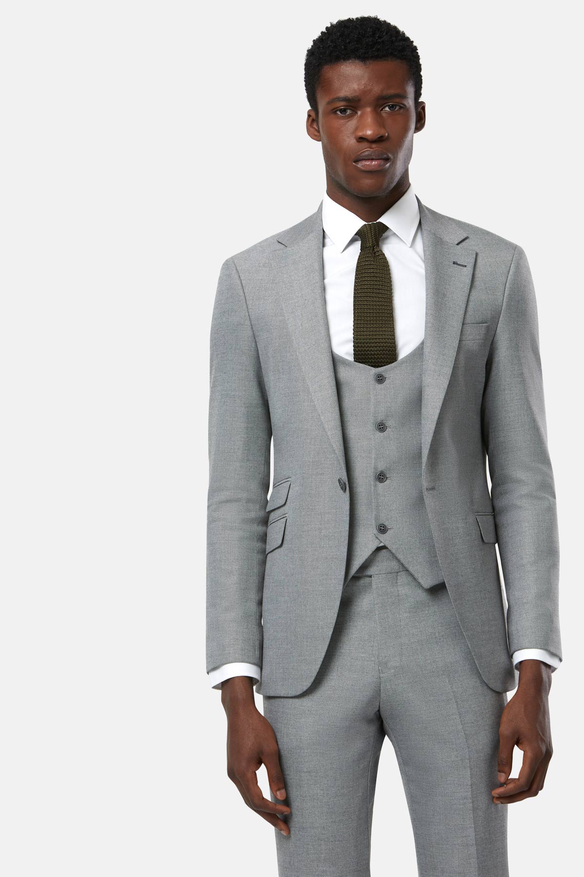 Zac Silver 3 Piece Suit - Tom Murphy's Formal and Menswear