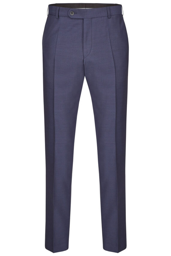 Blue Modern Fit Trousers