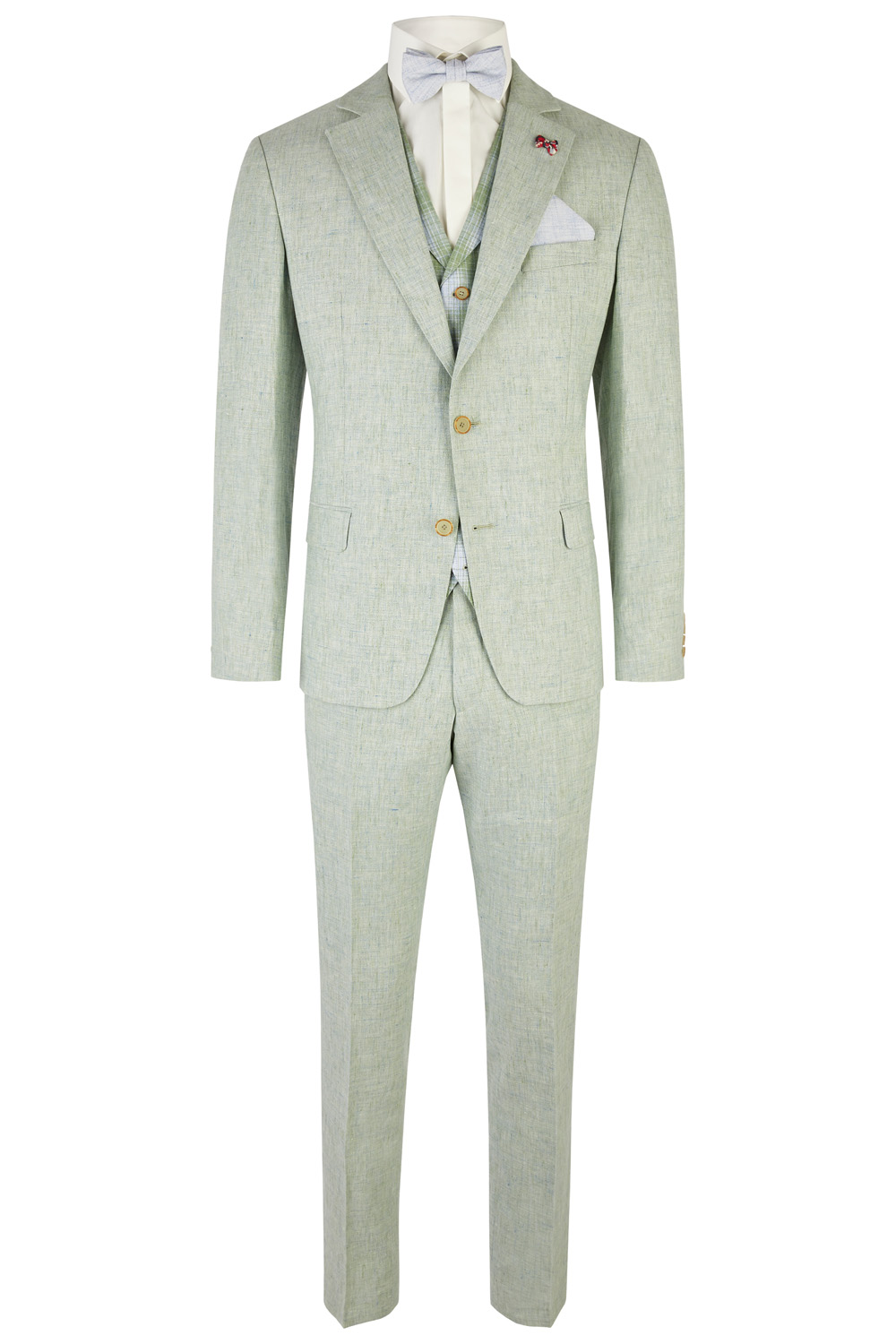 Pastel Green Vintage 3 Piece Wedding Suit - Tom Murphy's Formal and ...
