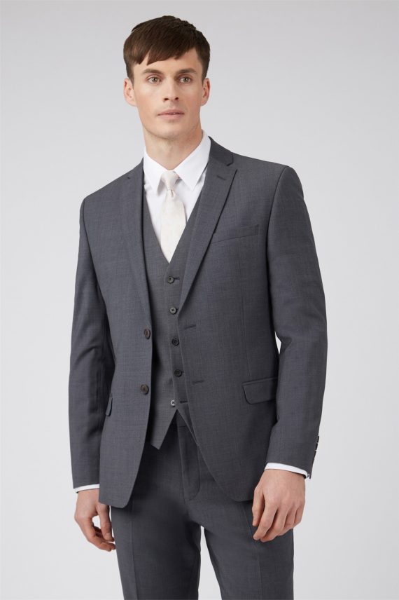 Grey Panama 3 Piece Suit