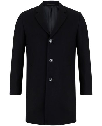 Daniel Grahame Black Osbourne Tailored Coat